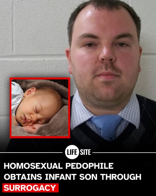 Homose-xual pedophile obtains infant son through surrogacy