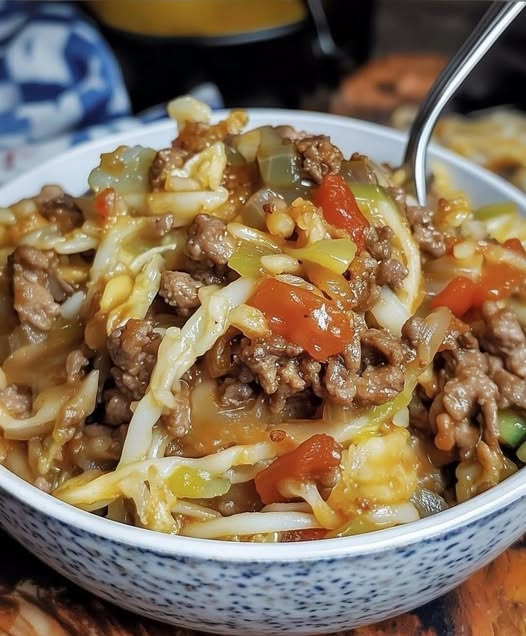 Ground beef lo main